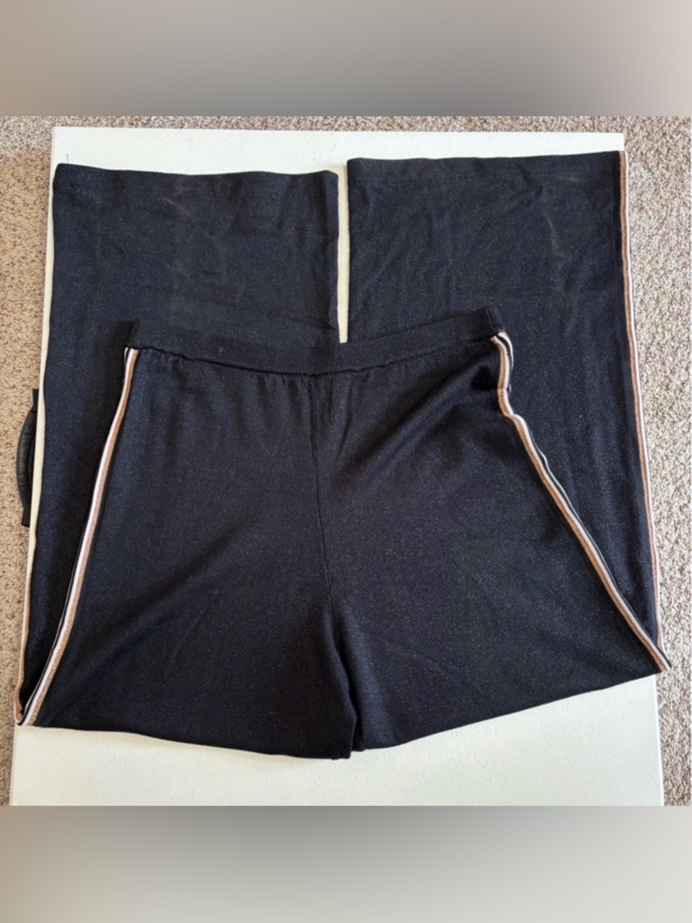 House of Harlow 1960 Black Knit Pants sz L